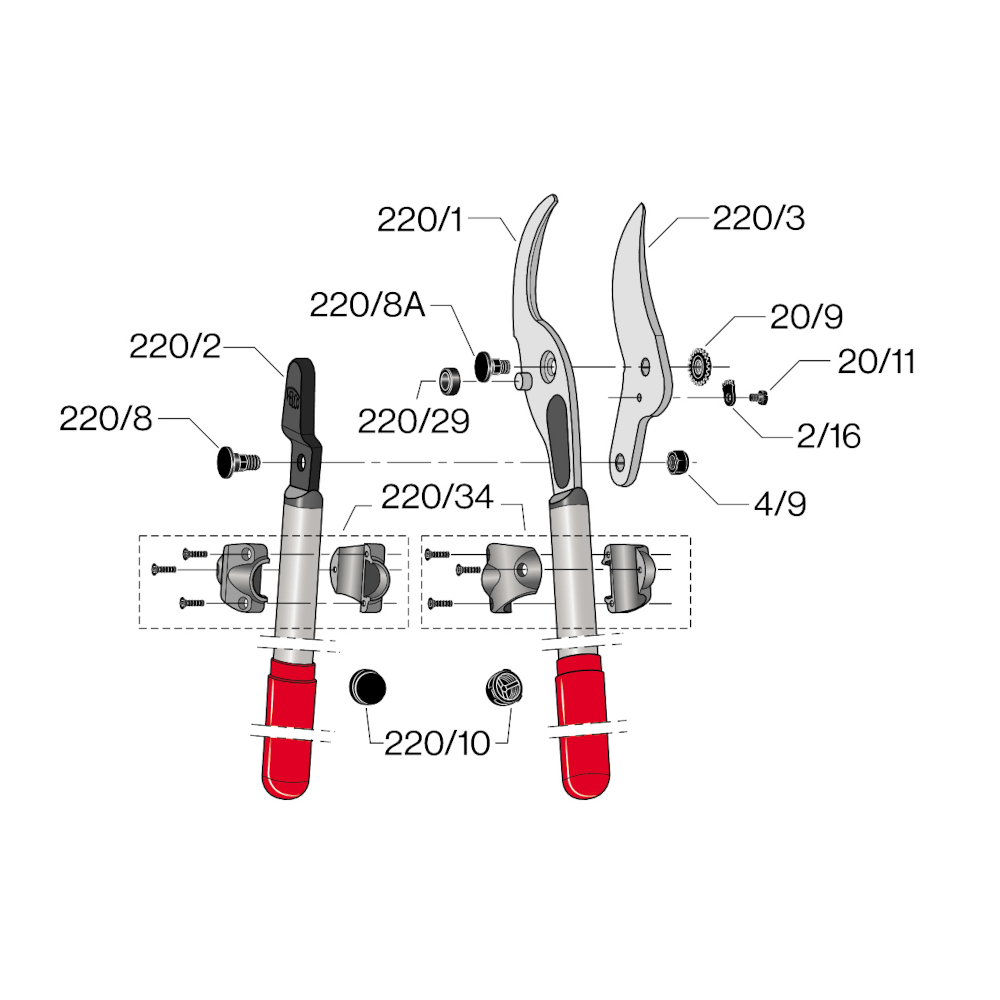 FELCO Ersatzteile