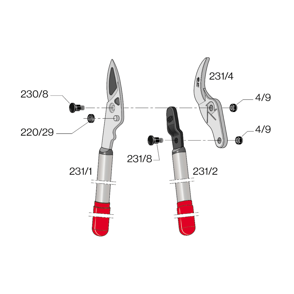 FELCO Ersatzteile