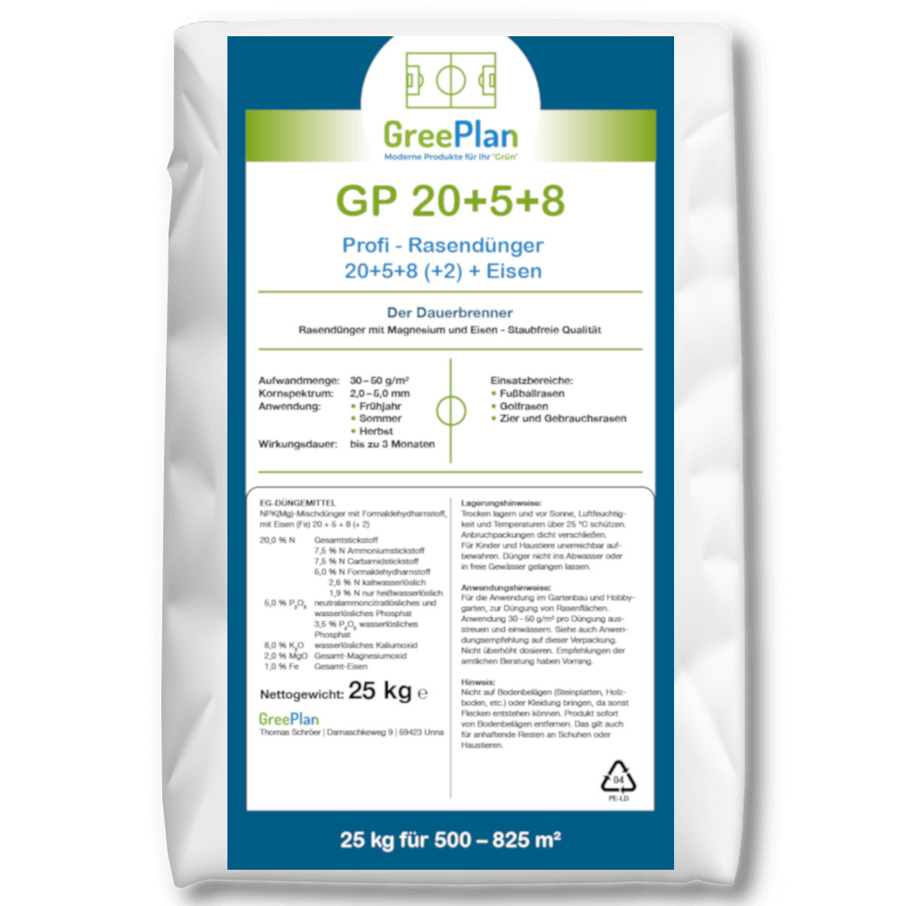 GreenPlan GP 20+5+8 Rasendünger