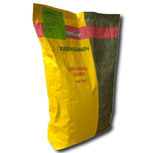 Greenline Böschungs Rasen mit Klee Böschung Samen Schnell Keimend