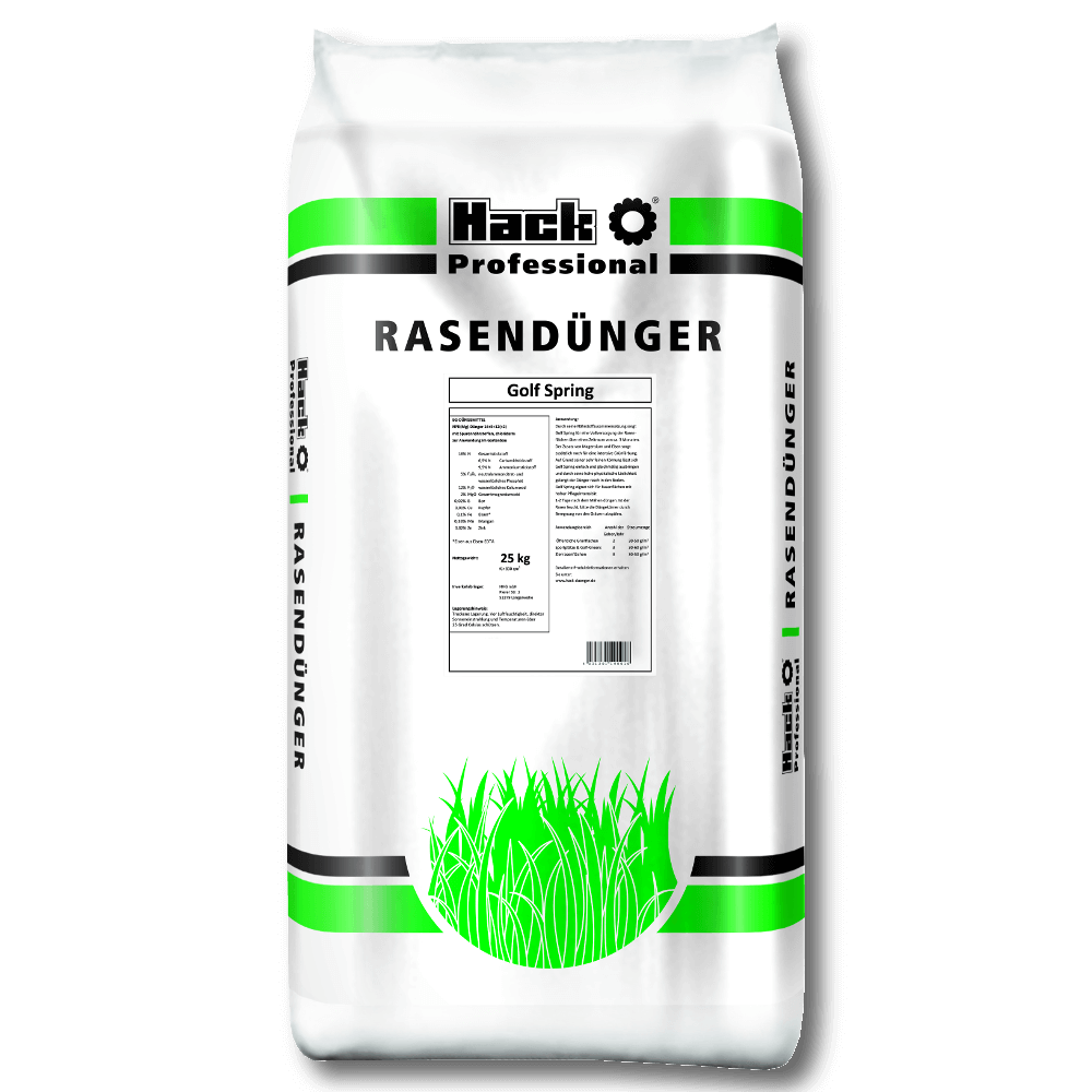 HACK PROFI Rasendünger Golf Spring