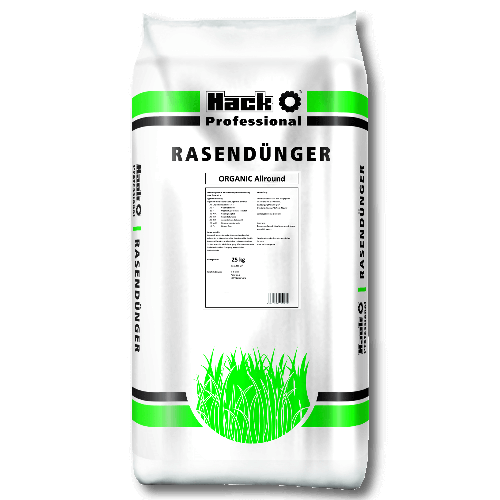 HACK PROFI Rasendünger Organic Allround 