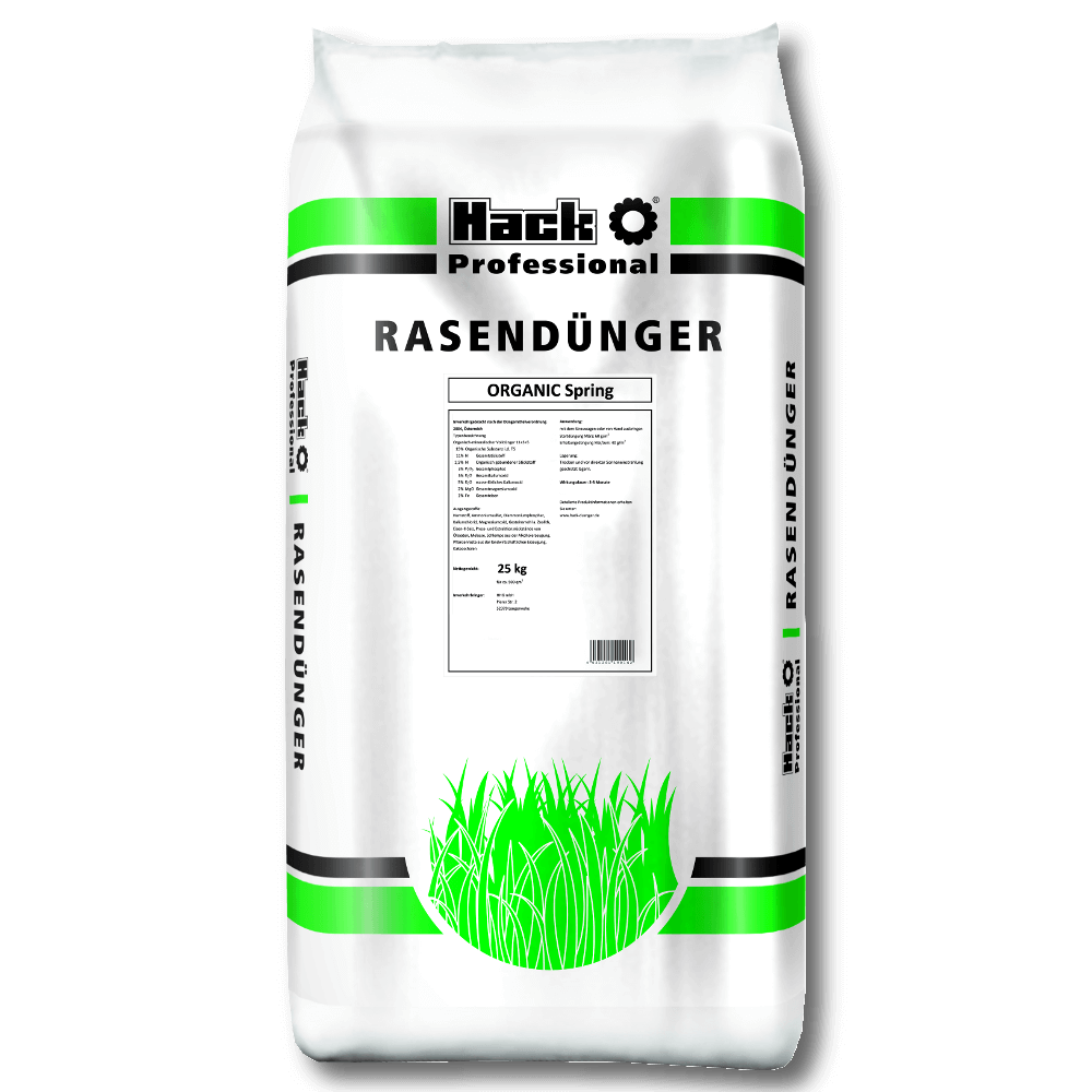 HACK PROFI Rasendünger Organic Spring