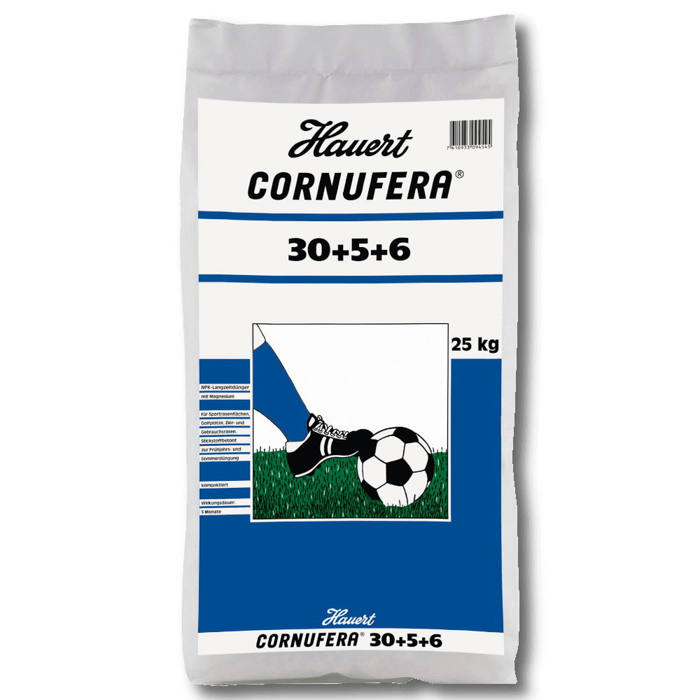 Hauert Cornufera 30-5-6+2 Rasendünger