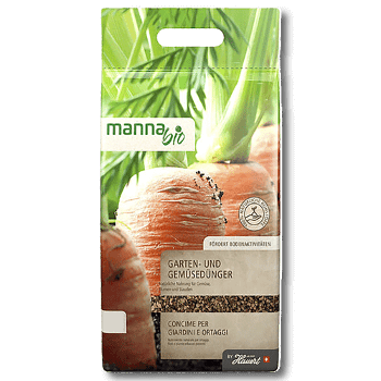 Manna engrais biologique pour le jardin et les légumes