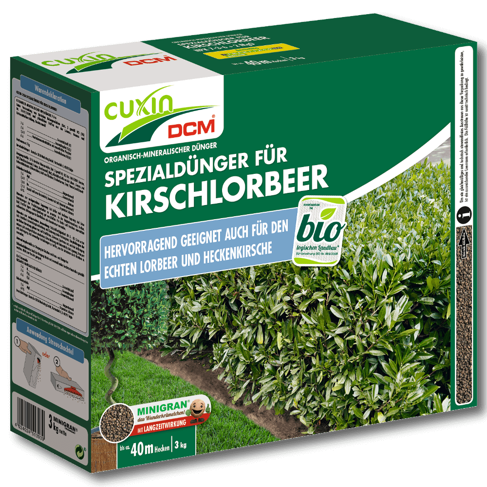 Cuxin Dünger für Kirschlorbeer