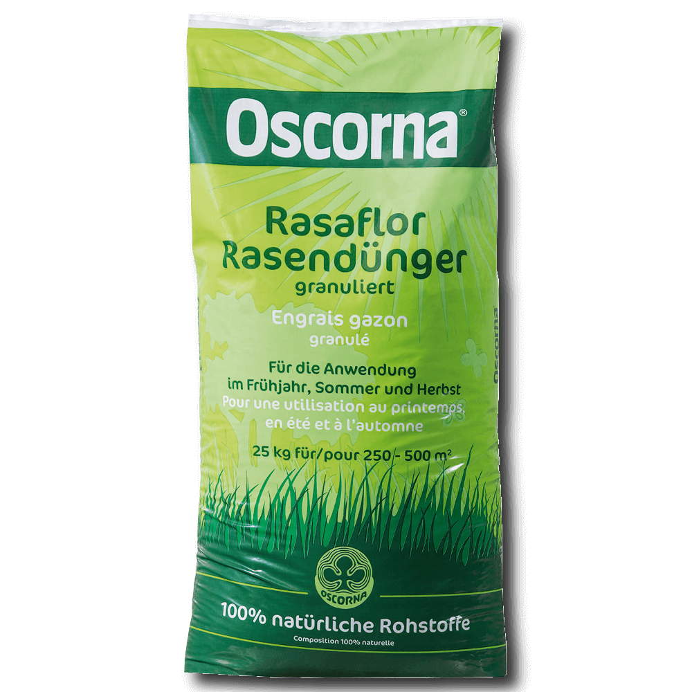 Oscorna Rasaflor engrais granulé pour pelouse
