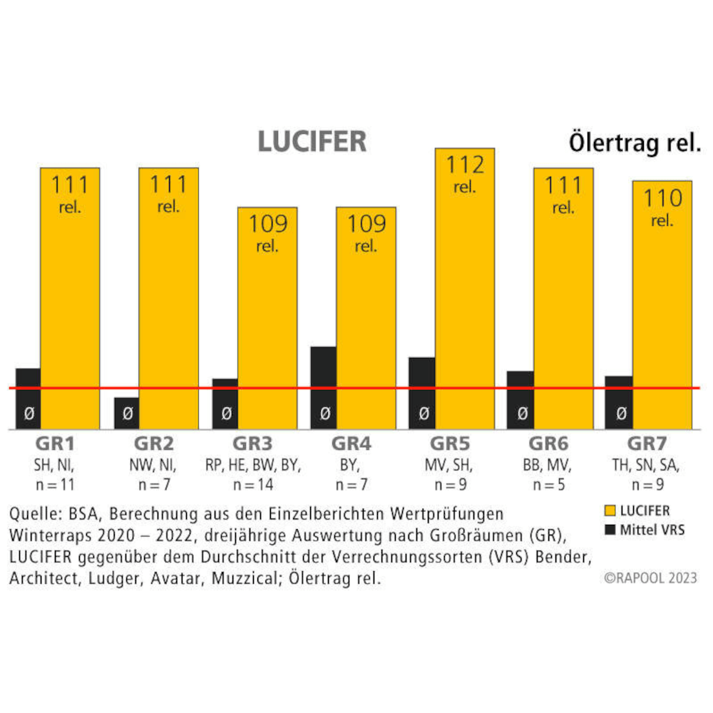 rapool® Winterraps Saatraps LUCIFER