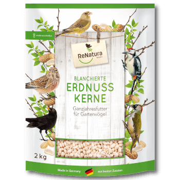 ReNatura® Ganzjahres Meisenknödel 100er Pack ohne Netz Vogelfutter Gartenvögel 