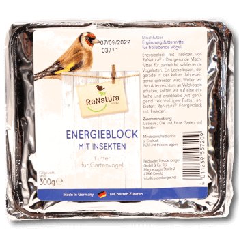 ReNatura® Energieblock mit Insekten 300g