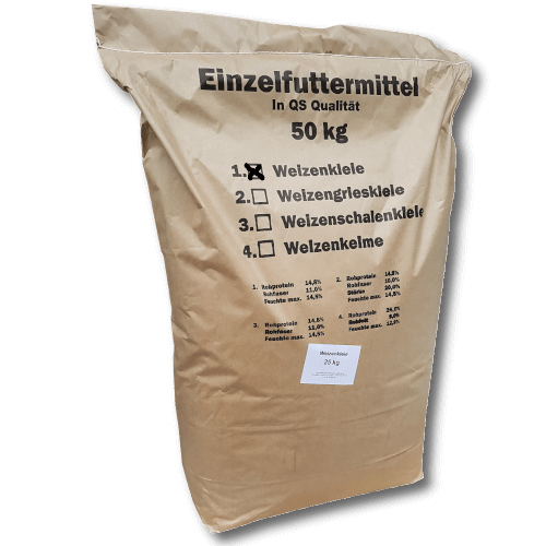 Gladen Weizenkleie - 20kg Pferdefutter, Hochwertige Produktbild-Vorschau 2
